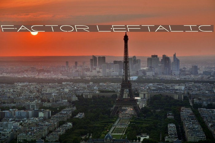 Factor Leftalic Example 2