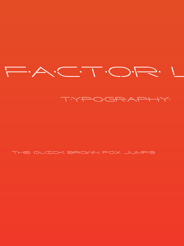Factor Leftalic Poster