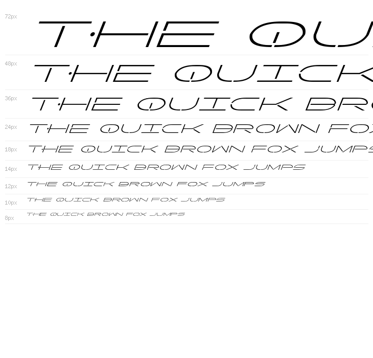 Factor Super-Italic Waterfall