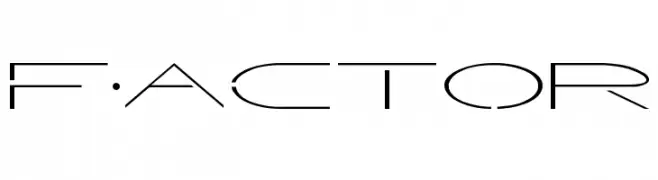 Factor  フリーフォントのダウンロード