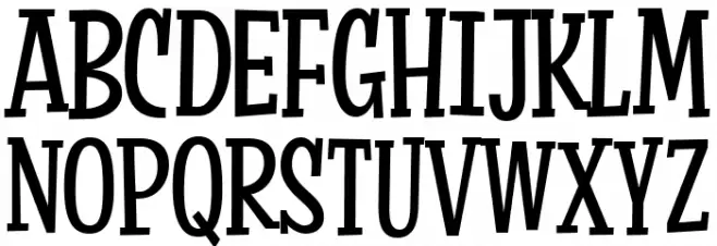 Factory Heroes Regular Schriftart Kleinbuchstaben