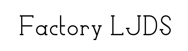 Factory LJDS  नि: शुल्क फ़ॉन्ट्स डाउनलोड
