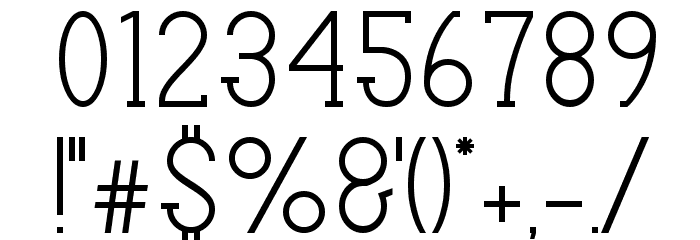 Factory LJDS Font OTHER CHARS