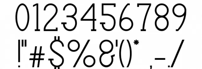 Factory LJDS Font OTHER CHARS