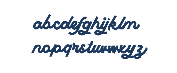 Facttoria Script PERSONAL USE Regular Lowercase