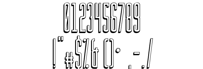 Facunda-RegularShadow Font OTHER CHARS