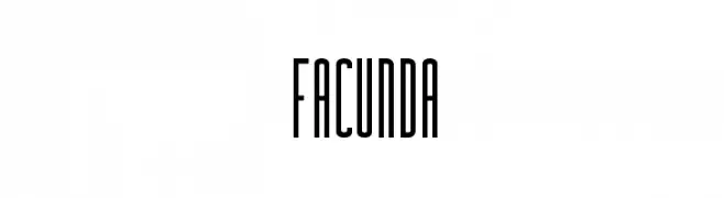 Facunda  font caratteri gratis
