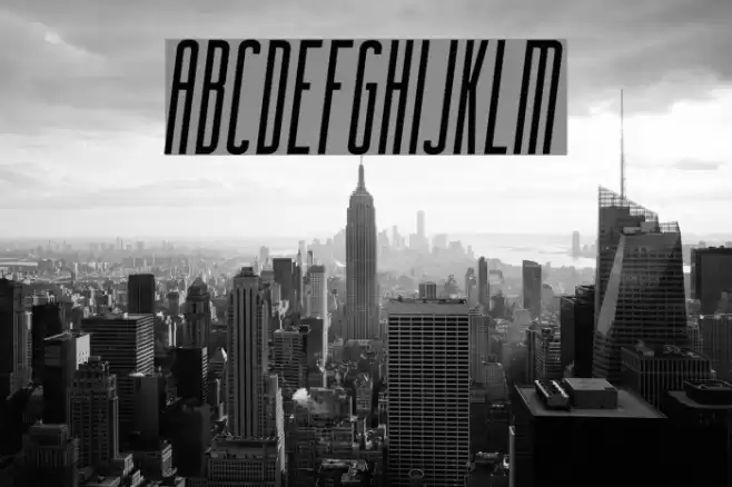 FacundaAlternate-Italic Font examples