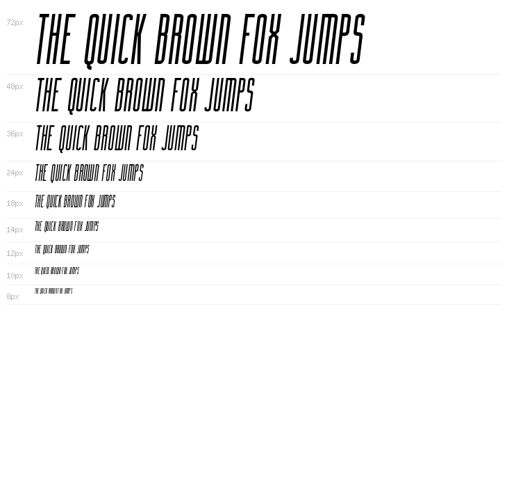 FacundaAlternate-Italic Waterfall