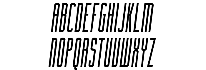 FacundaAlternate-Italic Font LOWERCASE