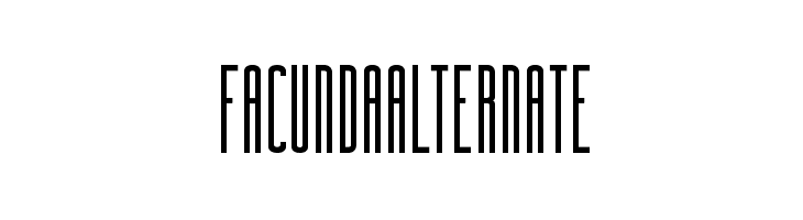 FacundaAlternate لخطوط تنزيل
