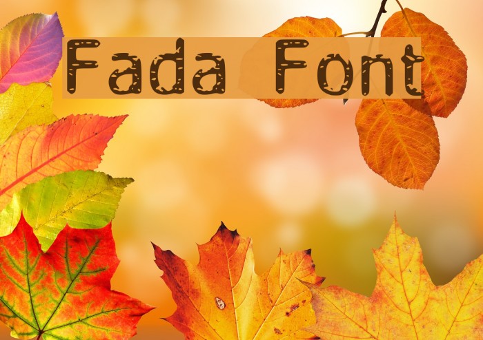 Fada Font examples