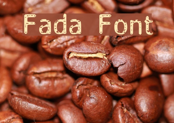 Fada Font examples