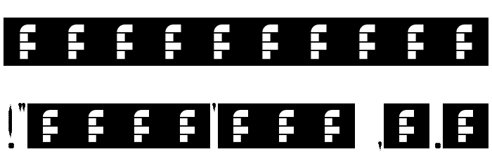 Fade Away Regular Font OTHER CHARS