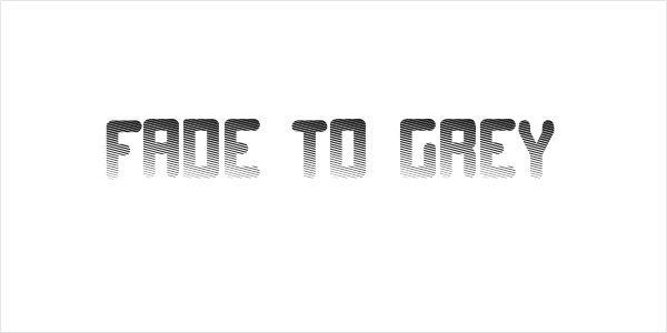 Fade to grey Logo