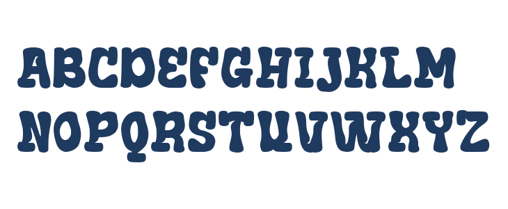 Faded Glory Display Uppercase