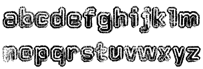Faded Memory Font LOWERCASE