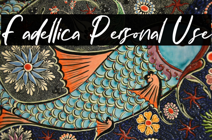 Fadellica Personal Use Example 2