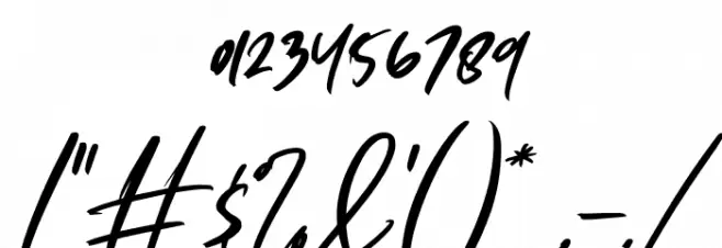 Fadetta Italic Font OTHER CHARS