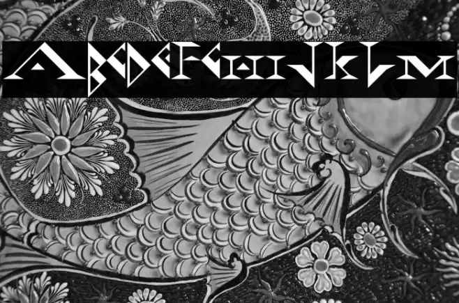 Fadgod-Regular Font examples