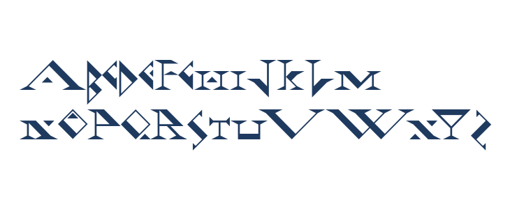 Fadgod-Regular Lowercase