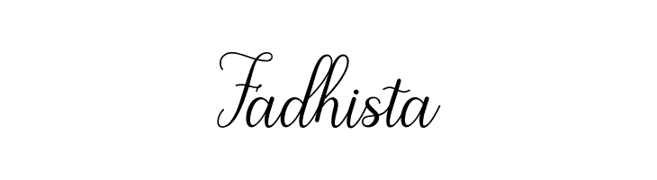 Fadhista  Descarca Fonturi Gratis
