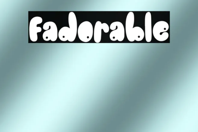 Fadorable Example 1