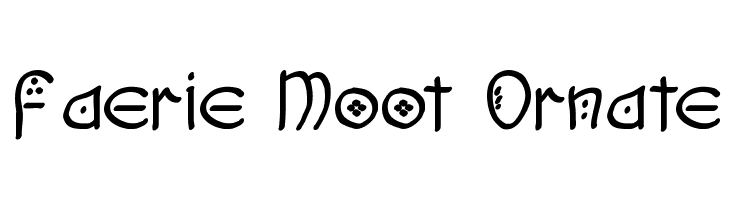 Faerie Moot Ornate  免费字体下载