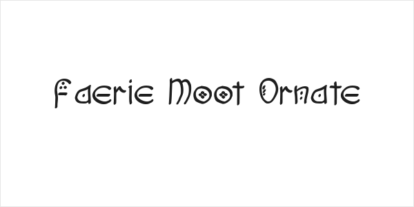 Faerie Moot Ornate Logo