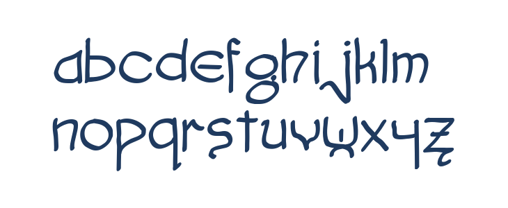 Faerie Moot Simple Lowercase