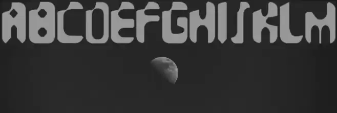 Faeronic Caratteri examples