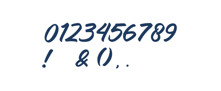 Faester Regular Other Characters