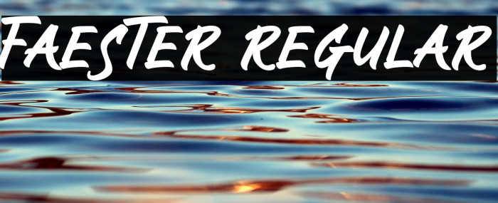 Faester Regular Example 2