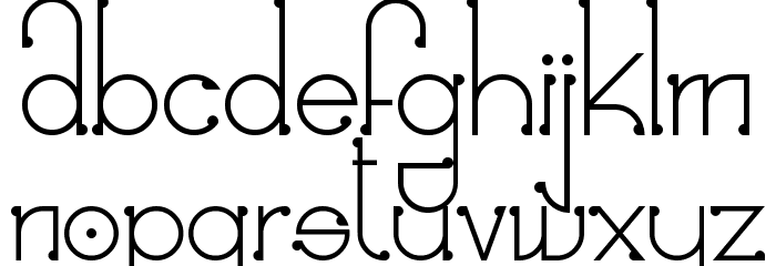 Fafa Yagalo Font LOWERCASE