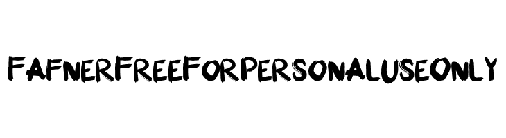 Fafner Free For personal use Only  font caratteri gratis