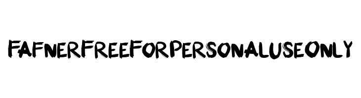 Fafner Free For personal use Only  font caratteri gratis