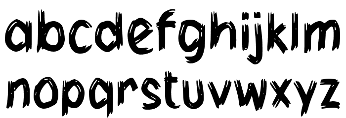 Fagers Font LOWERCASE
