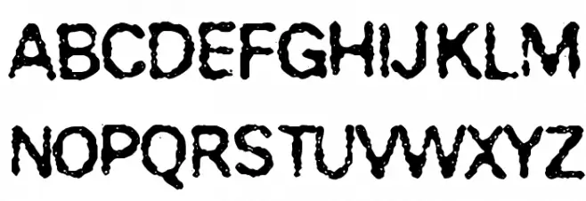 FaggottPinStrada-Normal Caratteri MAIUSCOLE