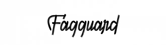 Fagguard  नि: शुल्क फ़ॉन्ट्स डाउनलोड