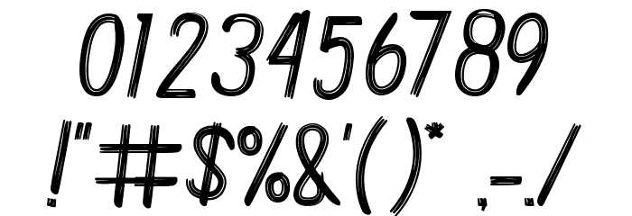Fagguard Font OTHER CHARS