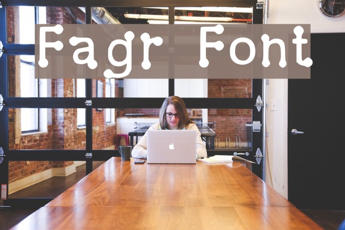 Fagr Font examples