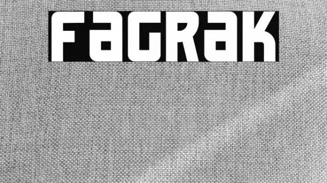 Fagrak Font examples