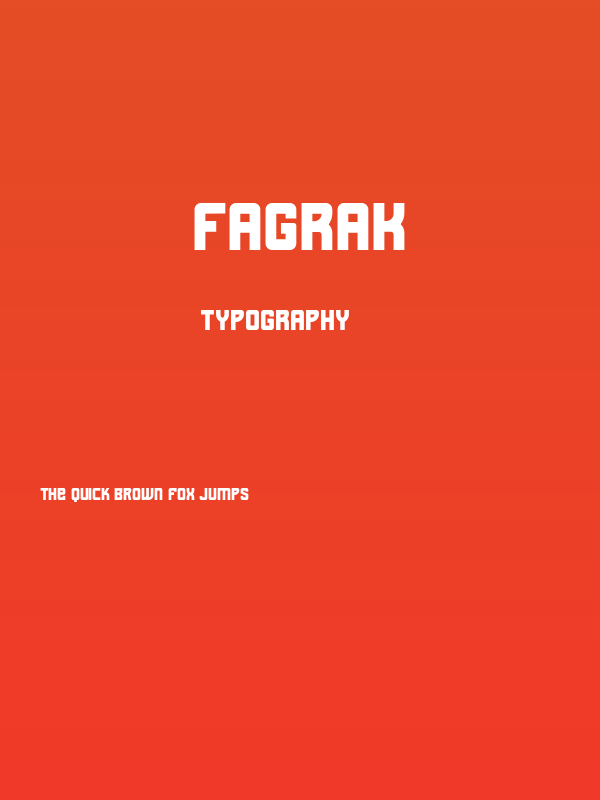 Fagrak Poster