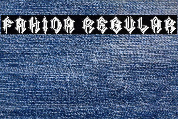 Fahida Regular Example 3