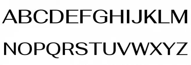 Fahkwang Medium Schriftart Groß