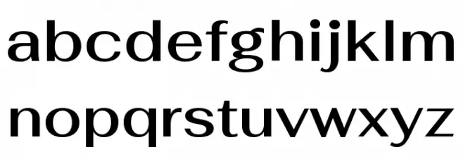 Fahkwang SemiBold Font Litere mici