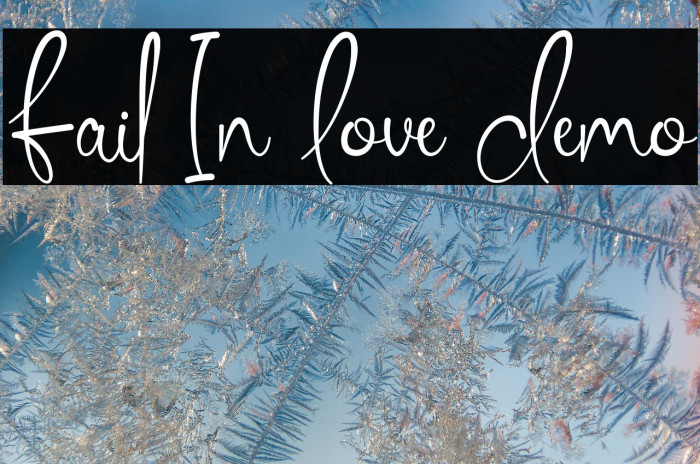 Fail In Love Demo Example 1