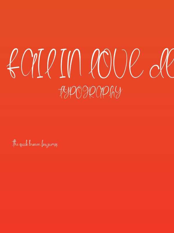 Fail In Love Demo Poster