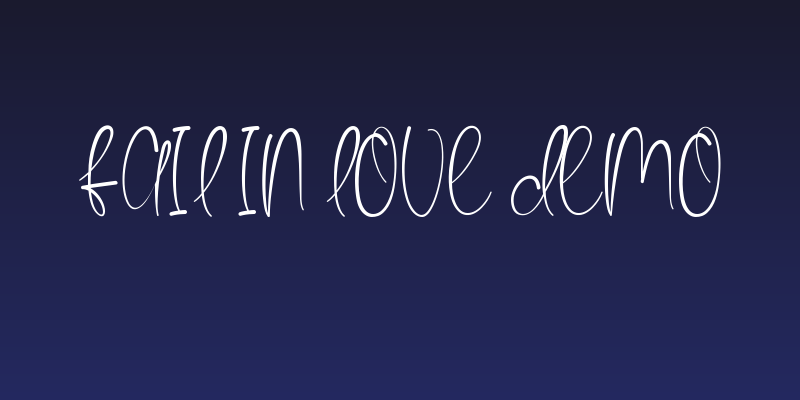 Fail In Love Demo Social Header