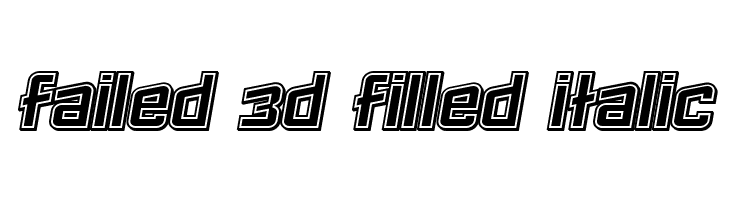 Failed 3d